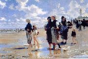 John Singer Sargent Oyster Gatherers of Cancale oil on canvas